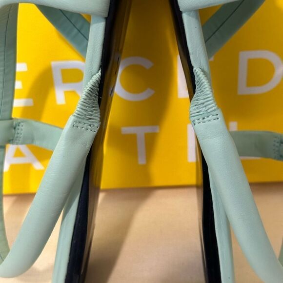 Mercedes Castillo top grain leather upper/ lining strappy sandal size 6/36 , NWT - Picture 15 of 16